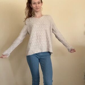 Cozy Croft & Borrow Cable Knit Sweater